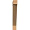 Ekena Millwork Traditional Block Smooth Bracket, Western Red Cedar, 5 1/2"W x 38"D x 42"H BKT06X38X42TRA05SWR - alternate 3